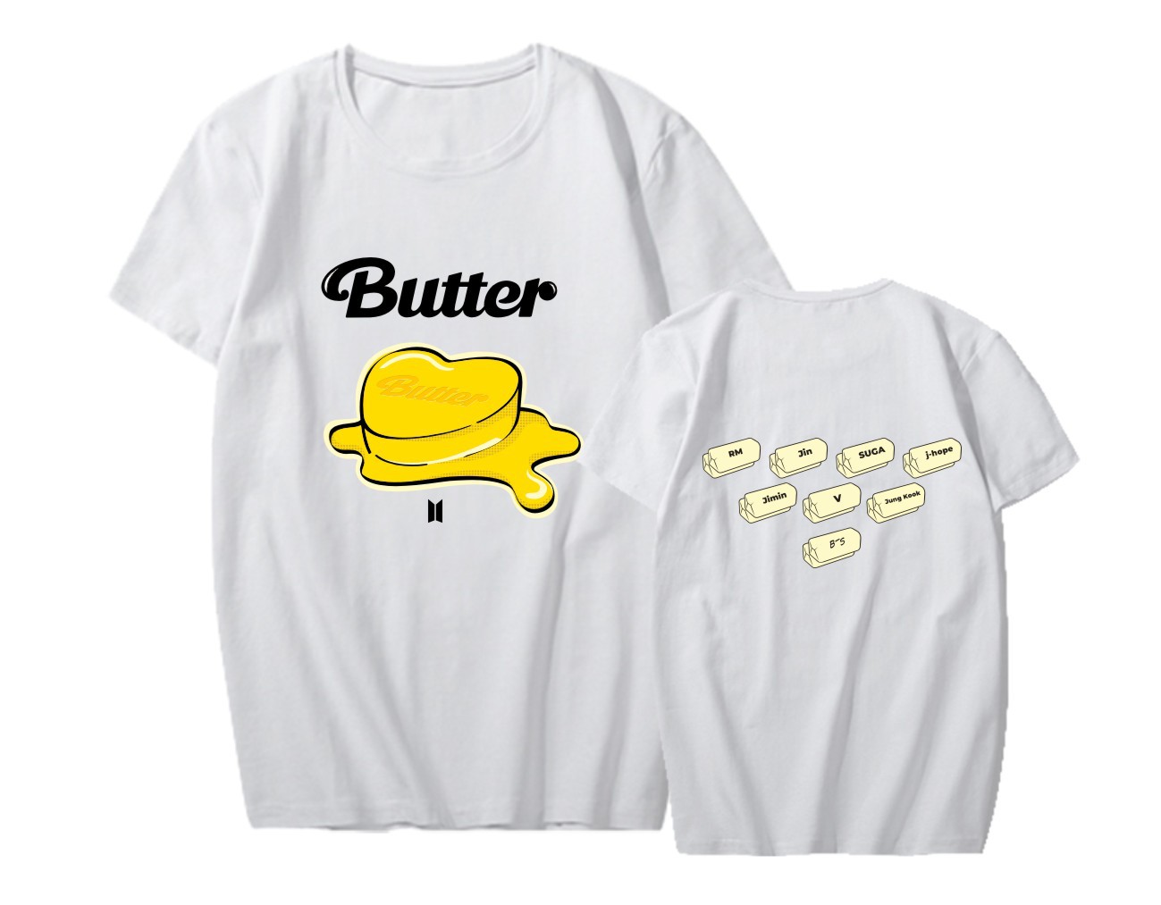 Butter T-Shirt (3 Colors) – K-Pop Mansion